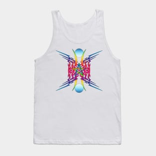 Electric Star in Color Tank Top